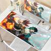 900x400 Mouse Pad My Hero Academia Keyboard Pad Gaming Accessories Extended Desk Mat Office Rubber Anti-slip XXL Tapis De Souris