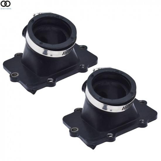 420867882 420867880 2× Carburetor Intake Manifold Boots Fit For Ski-Doo Models