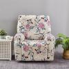 1 Seater Prints Recliner Chair Cover Spandex Stretch Floral  Armchair Cover Elastic Sofa Slipcovers for Living Room