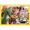 CLEMENTONI - Puzzle 4 en 1 - Pixar