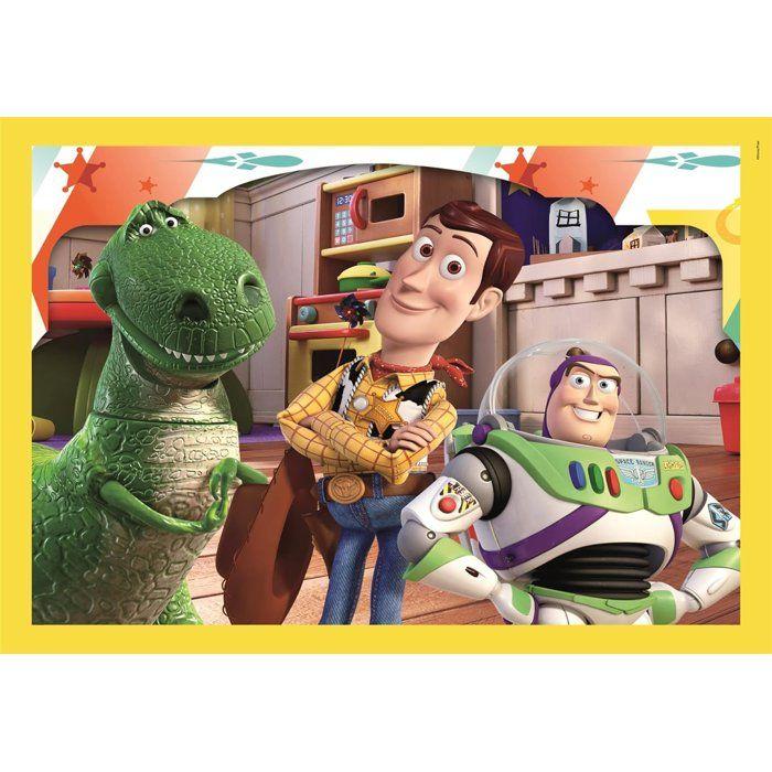 CLEMENTONI - Puzzle 4 en 1 - Pixar