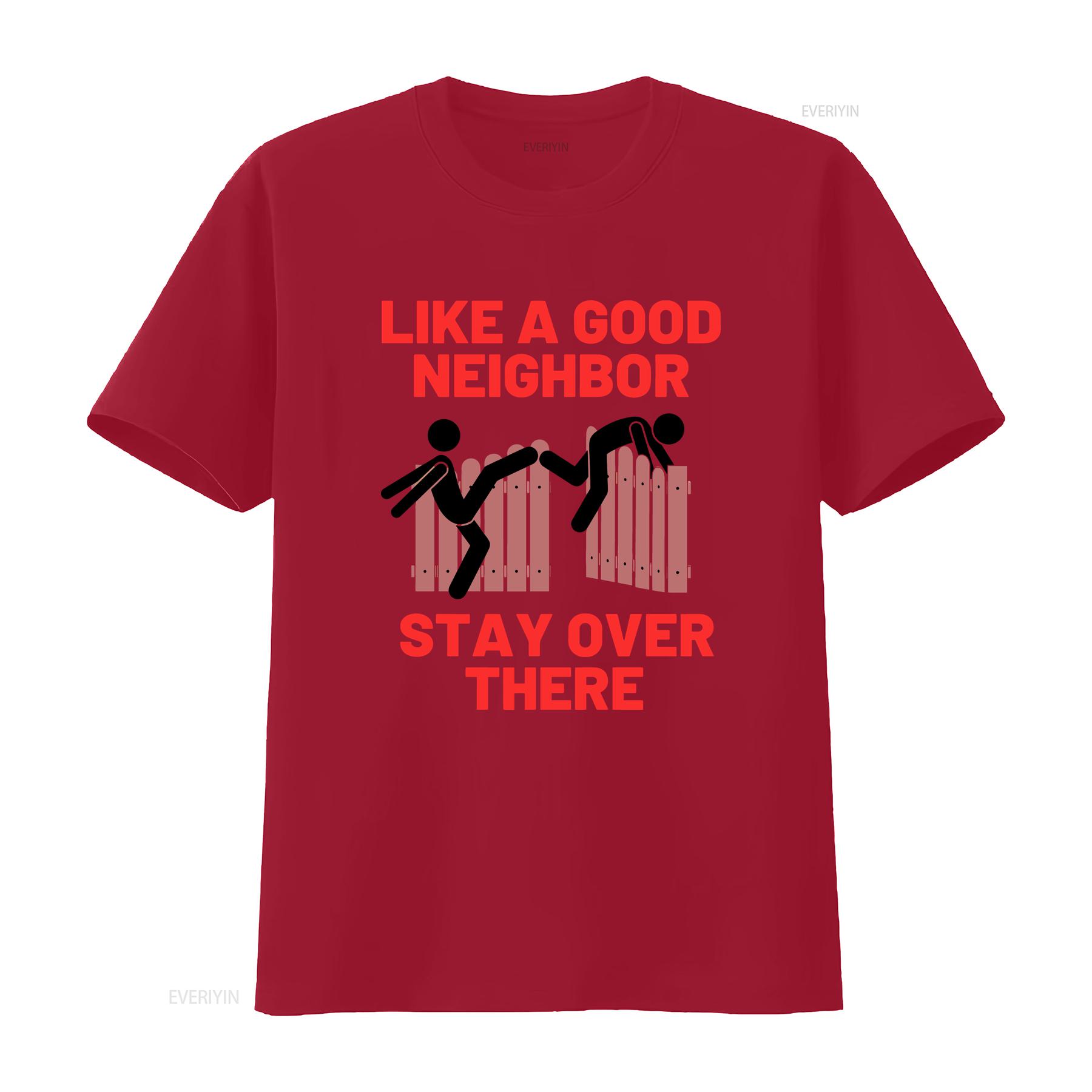 Like a good neighbor Stay over there shirt tossed fence State farm vintage Washed graphic designer clothes Stretched streetwear S