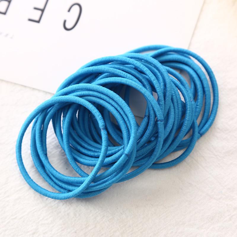 Korean Double-Strand Thin Rubber Band Hair Ties - Small Accessories