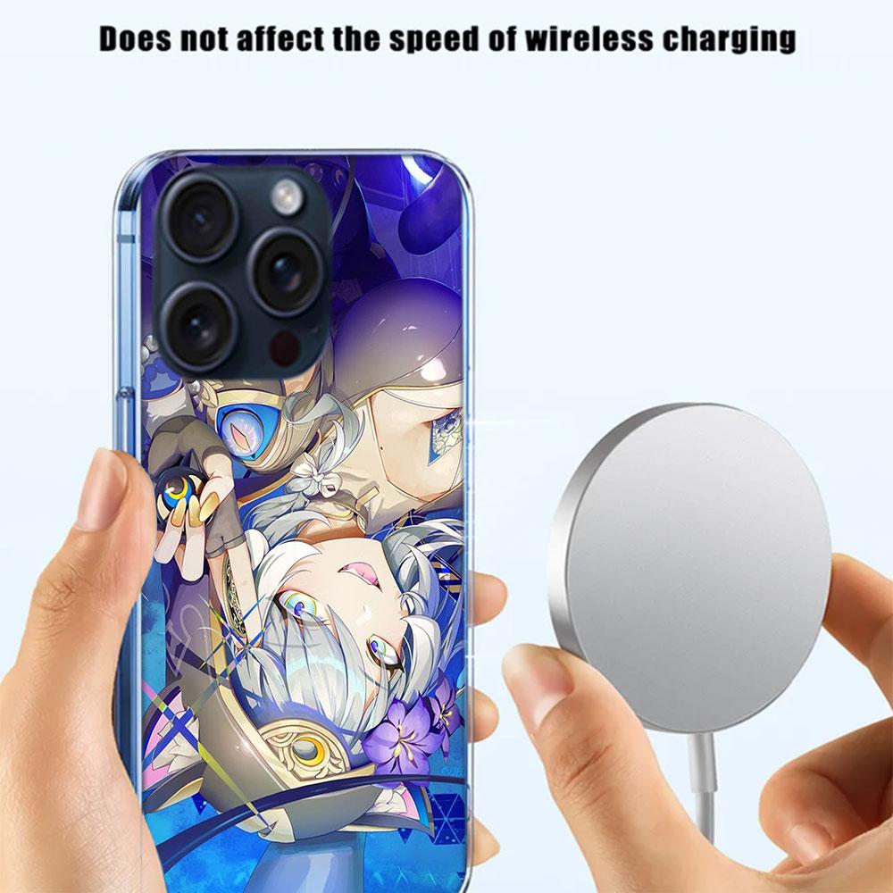 Honkai Star Rail Cipher Clear Phone Case For Iphone 17 Air 16 Pro Max 15 Pro 14 Plus 17E 16E 11 13 12 Mini Cover Cases Fundas Ce