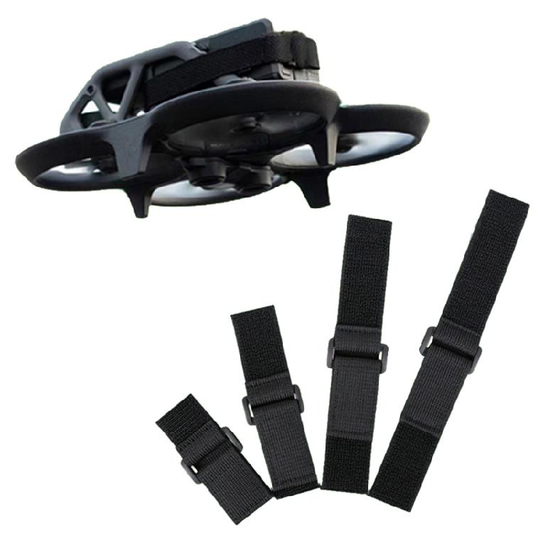 10Pieces Drones Battery Straps with Buckle for Firm Hold and Efficient Operation in Racing Drones