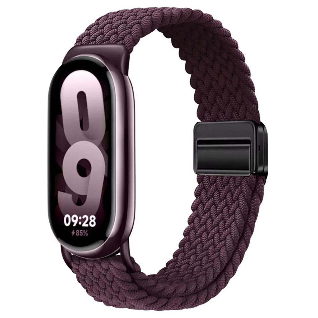 Nylon Solo Loop Strap for Xiaomi Mi Band 9/10 Smartwatch Replaceable Breathable Bracelet for Xiaomi Band 8/9 Sports Belt Correa