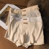 Invisible Antibacterial Mulberry Silk Men's Boxer Briefs - Luxury High-Thread Count Cotton Four-Corner Shorts
