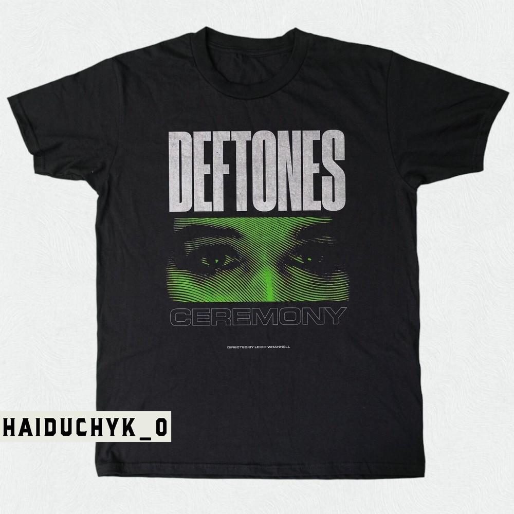 DEFTONES CEREMONY Unisex Black T-shirt Size S-5XL Unisex T-Shirt XXXL