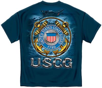 Neues United States COAST GUARD SEMPER PARATUS 1790 USCG T-Shirt