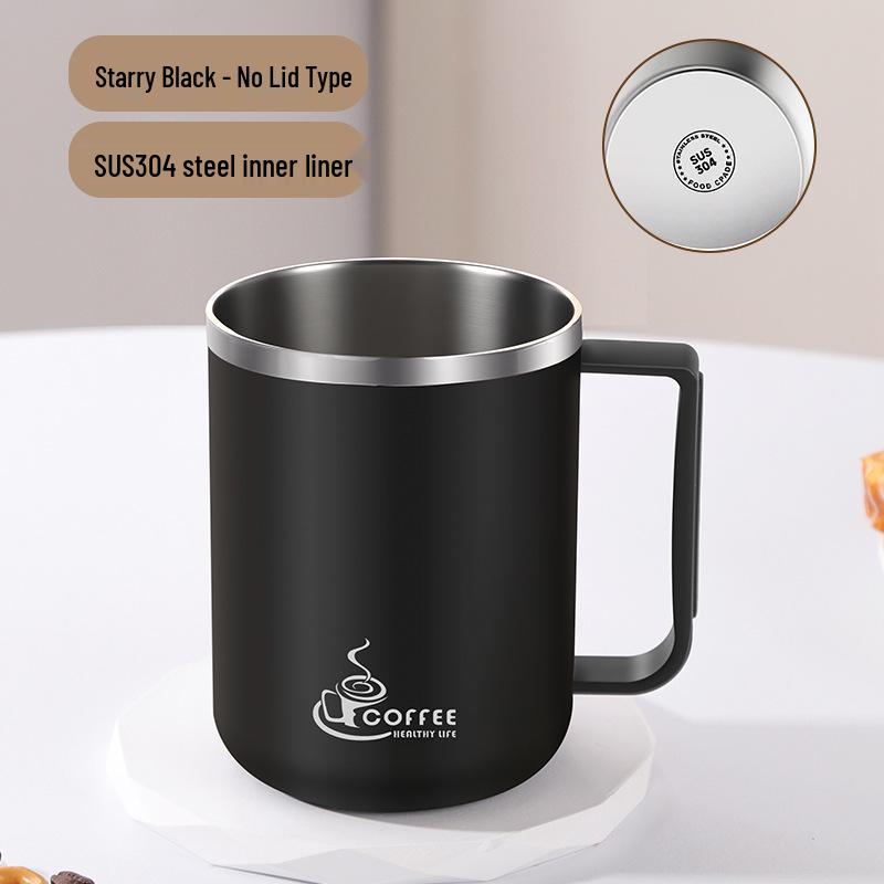 316 Stainless Steel Anti-Fall Insulated Mug for Dorm, Office & Home Use 430ml