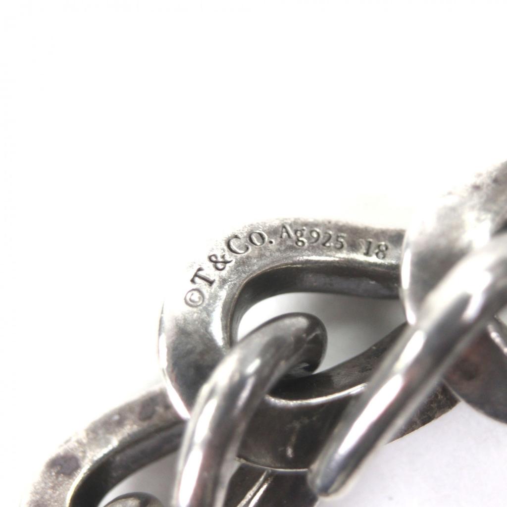 Excellent TIFFANY&Co. Bracelet Forge Large Link Silver 925 Mens Used