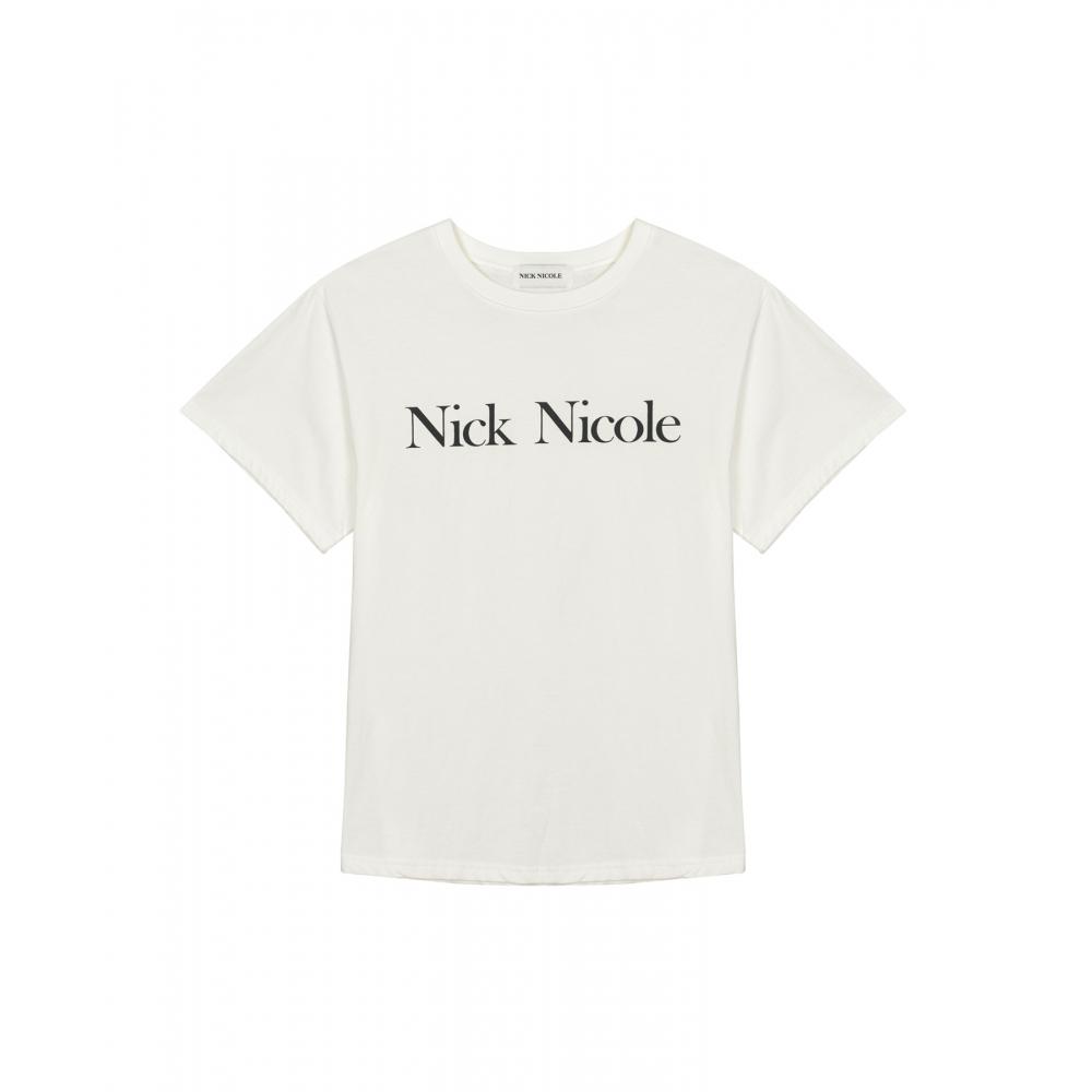 

НИКНИКОЛЬ NICOLE BASIC TEECREAM С ЛОГОТИПОМ