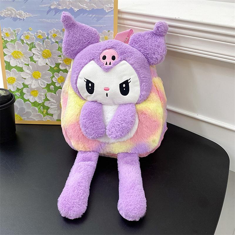 

Милий Рюкзак-Лялька Райдужного Кольору Дитячий Мультяшний Милий Сумка для Перекусу Великої Місткості Каваї Плюшеві Сумки для Зберігання Подарунки