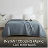 Washable Ice Silk Summer Quilt Cooling Air Conditioner Blanket for Baby & Adults with Multiple Sizes