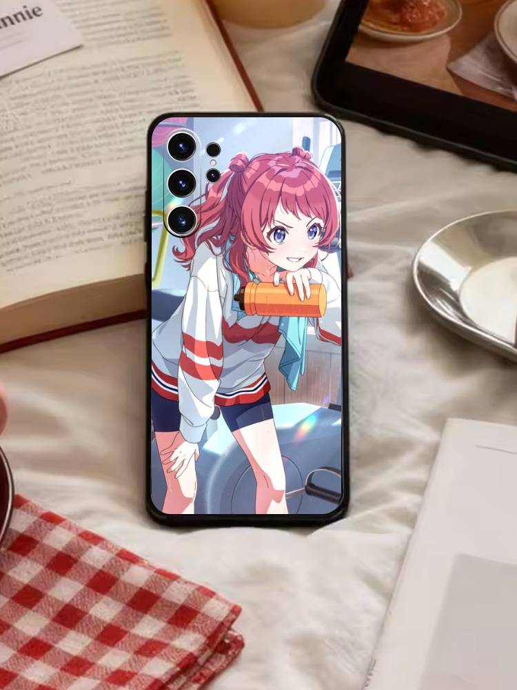 Love Live-Nishikino Maki Handyhülle Für Samsung S26,S25,S24,S23,S22,S21,S20,Plus,Fe,Lite,Andere Schwarze Hülle