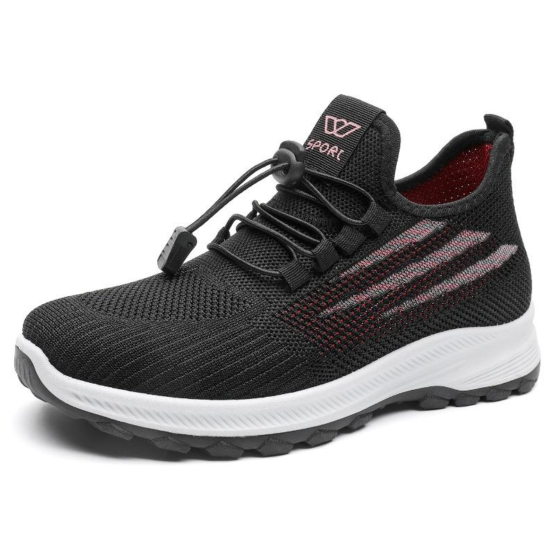 New Lace-up Women's Sports Single Shoes and Negative Durable Casual Shoes for Women