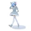 22CM Anime Re:Life in a Different World From Zero Rem Figure Parker Costume PVC Cat Ears Cute Dress Up Model Toys Doll Gift