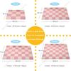 6/12Pcs Interlocking Baby Play Mat 1CM Thick Soft Carpet Floor Playmat EVA Leaf Grain Floor Mats Room Activities Mat 30*30CM