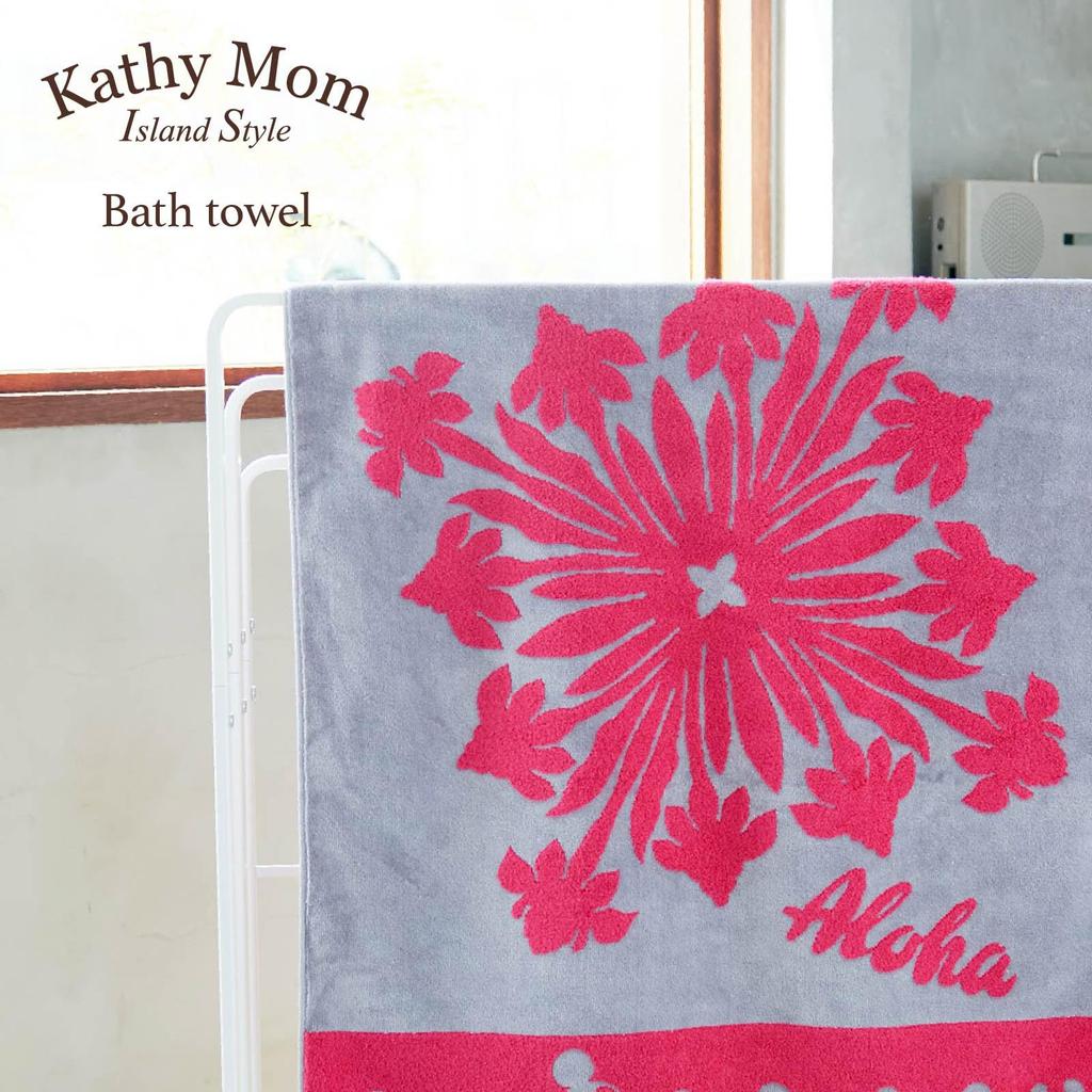 Mum Island 86103576 Bath Towel for Torch Approximately 60cm Wide x 120cm Long [Cathy Style] Women, Disney, 86103576C, Gray Ginger,