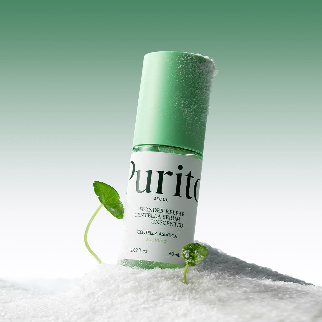 

PURITO Wonder Releaf Centella Serum Unscented 60ml – Soothing & Hydrating Serum for Sensitive Skin