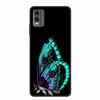 Pentru husă Nokia C32 6,5" Husă spate din silicon moale TPU de lux Carcase pentru telefon pentru NokiaC32 Protector drăguț Rezistent la șocuri Flori Capa
