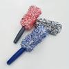 Beauty Car Wash Supplies Microfiber Long Handle Tire Brush Cleaning Plush Tire Brush Wheel Brush