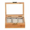 Bamboo Watch Collection Box Dust-Resistant Timepiece Holder Great