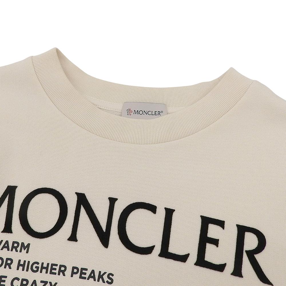 Moncler MAGLIA Logo Raina Top Men's Ivory Small 2021 Tops S IvoryUsed