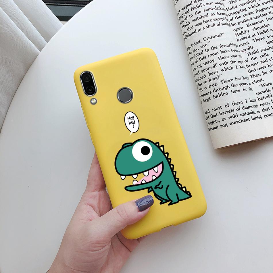 Süße Katzen Kaktus Avocado Herz Hüllen Für Huawei Honor Play Abdeckung Mattes Silikon Handyhülle Für Honor Play COR L29 HonorPlay Fundas
