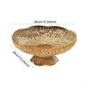 Decorative Pedestal Bowl Decor Stylish Fruit Basket Display Stand for Household Wedding Table