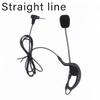 Bike Referee Motorcycle Helmet Headphones 3.5mm Jack Headset Microphone Spring/Straight Wire For EJEAS Vnetphone V6C XiNOWy V4C Helmet Communication