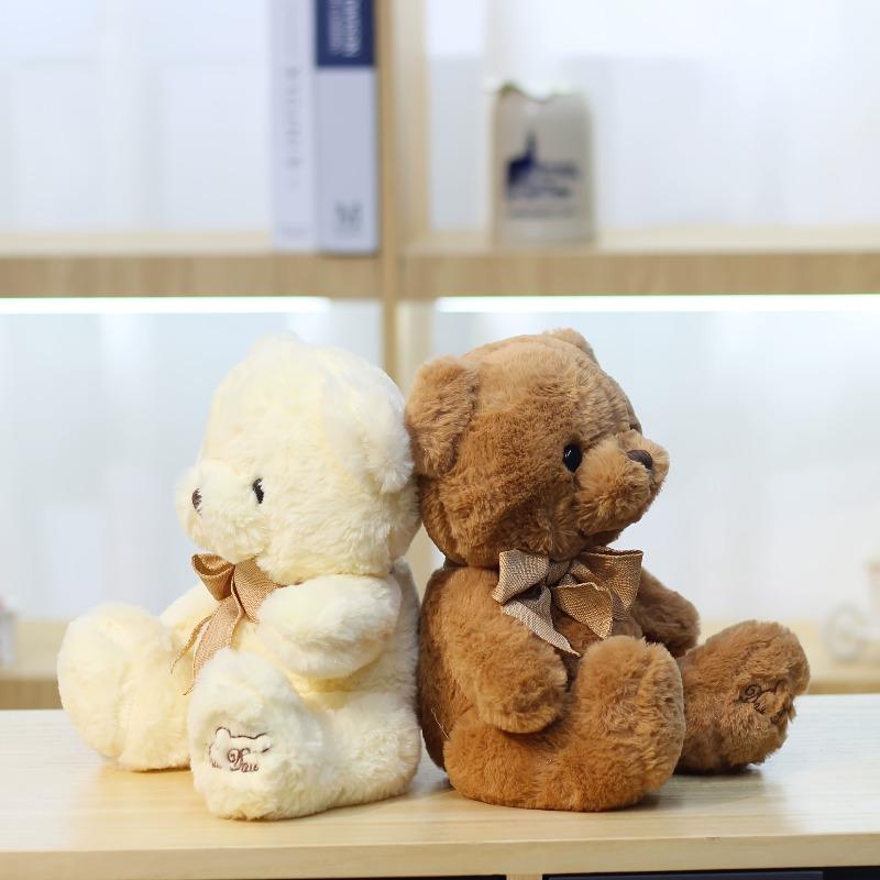 Cute Teddy Bear Plush Toys Kawaii Cartoon Soft Stuffed Animal Plush Toys Adorable Bear Plush Home Decor Holiday Birthday Gift