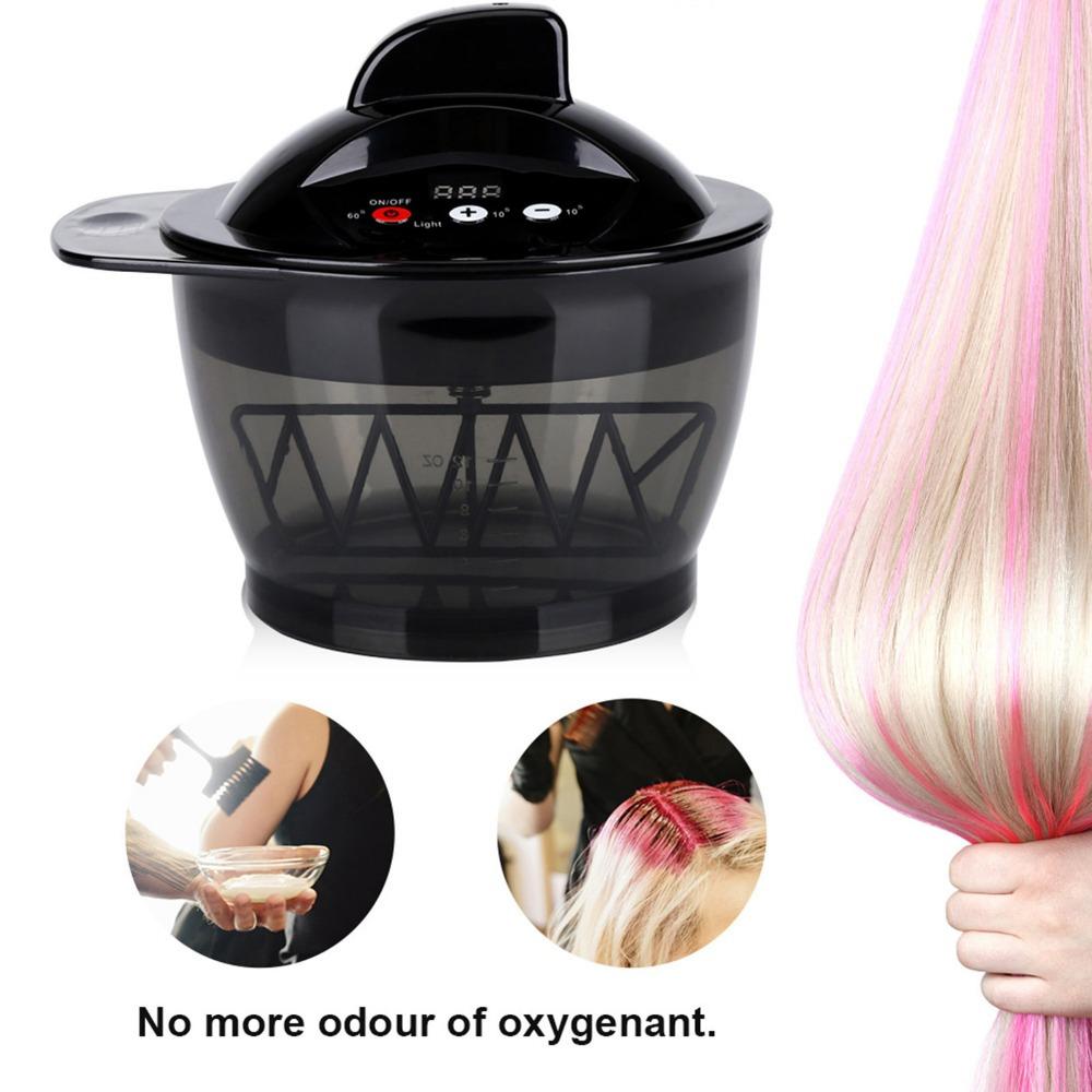 Portable Electric Hair Mixer Rechargeable Hair Dye Mixer Hair Color Mixing Bowl  Home Hair Salon