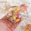Transparent Maltose Filled Squishy Ball Slow Rising Soft Squeeze Fidget Toy Stress Relief Sensory Decompression Toy Daily Use