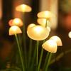 10/8/6 LED Multicolour Solar Mushroom Light Waterproof Warm LED Solar Garden Light Outdoor Decoration Lamp for Villa Garden Courtyard Park