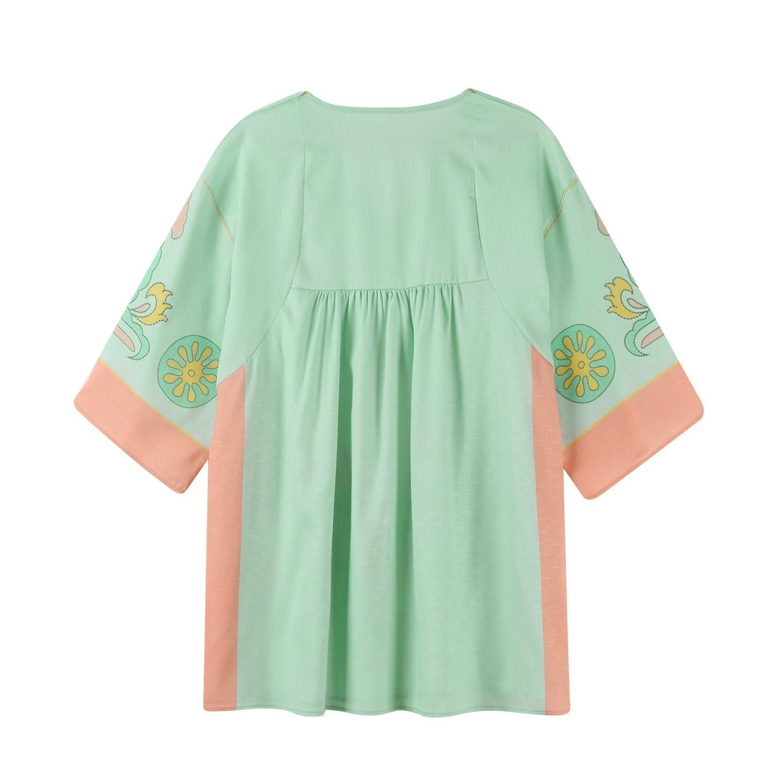 Женское платье с принтом — фото 2