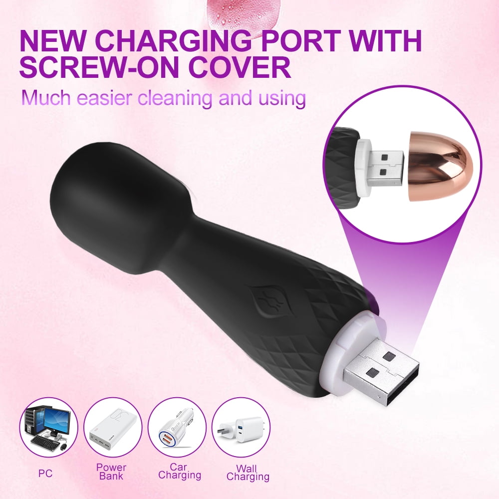 Rechargeable Mini Vibrator for Women Pleasure Clitoris Stimulator Massager with 10 Vibrating Modes