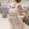 Schoolbag Junior High School Student Schoolbag Female Plaid Versatile High-value College Student Large-capacity High School Student Backpack Primary 
