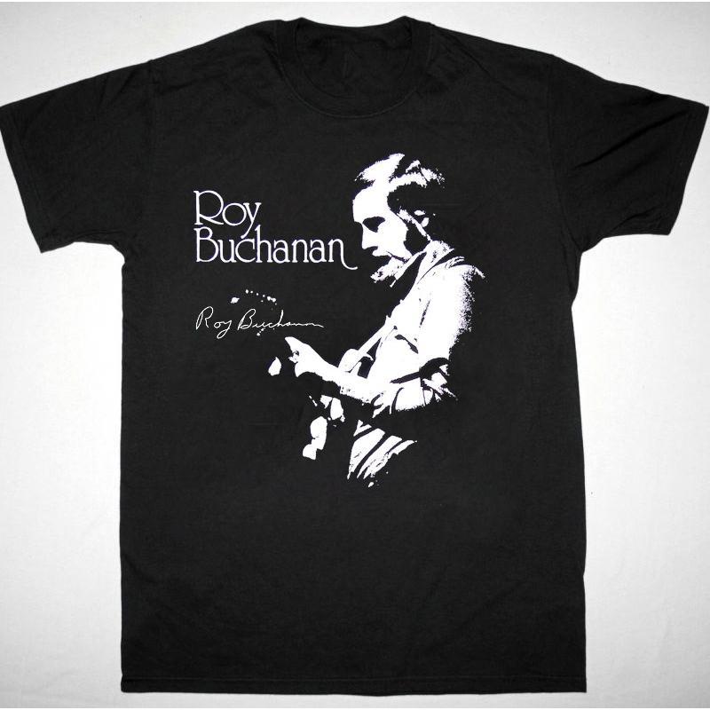 Roy Buchanan Signature Fan Black All Size T Shirt