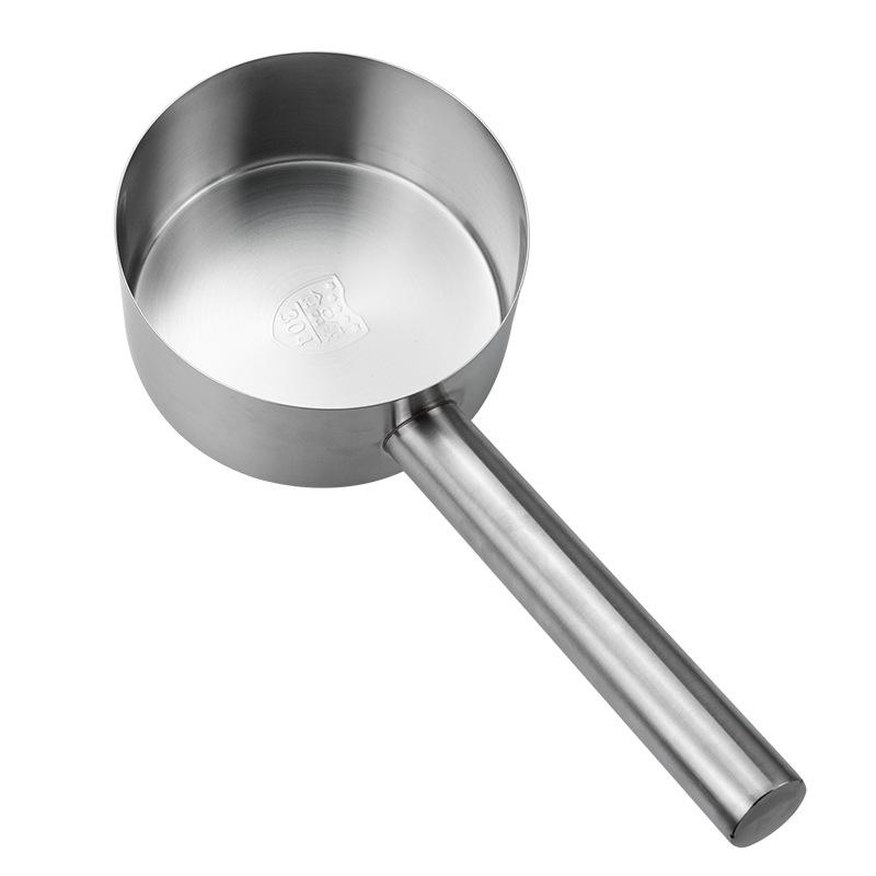 Stainless Steel Flat Bottom Kitchen Water Ladle and Soup/Milk Pot Combo.