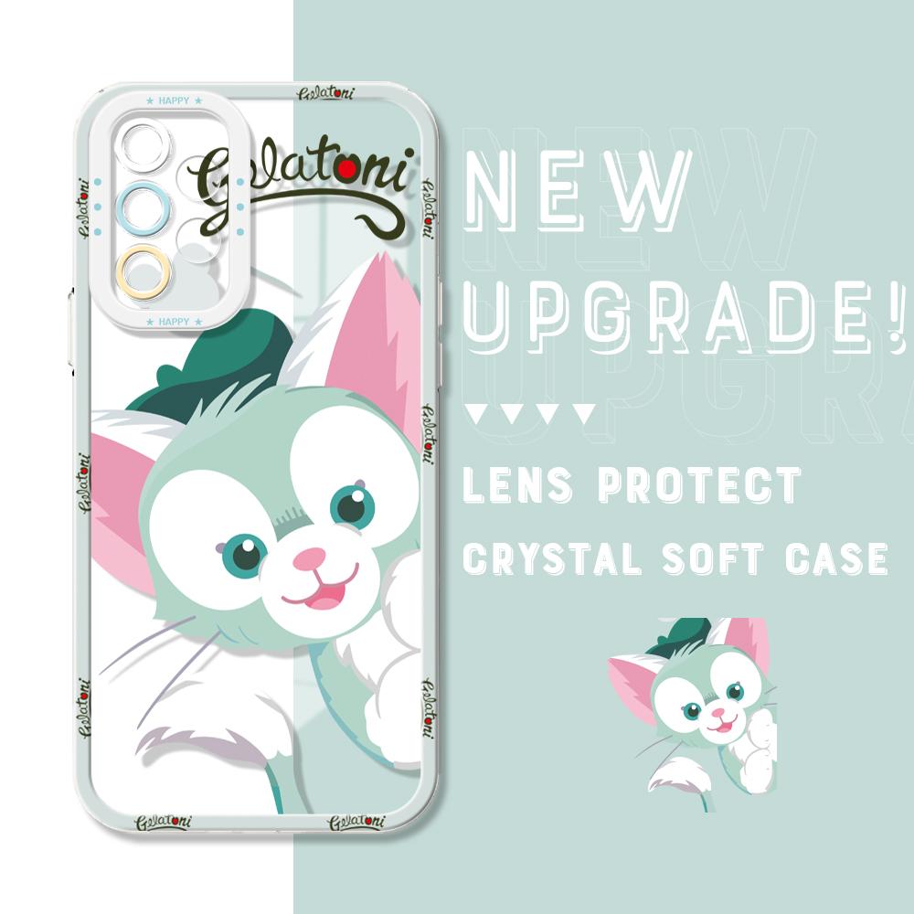 Shockproof Cartoon StellaLou Duffy Gelatoni ShellieMay Crystal Case Full Cover Camera Protection Transparent Soft Phone Casing for Samsung