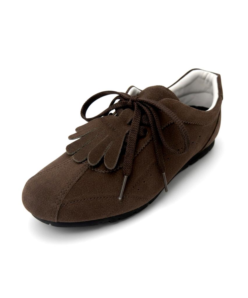 Coreofalchemy Essential Fringe Moccasin Brown Sneakers