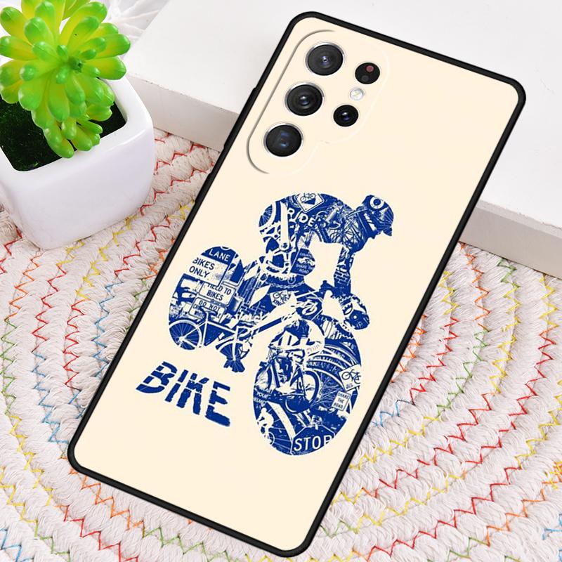 Bike Bicycle Sport Phone Case for Samsung Galaxy Note 10 Pro S26 Ultra S23 S24 FE S25 S21 S22 PLUS Shockproof Cove