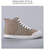 2026 Spring Women's Breathable High-Top Canvas Sneakers – Classic Versatile Casual Shoes