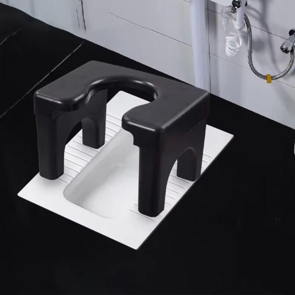 Non Slip Toilet Seat Widen Panel Potty Chairs Hassle-Free Toilet Stool Chair  Children/Elder