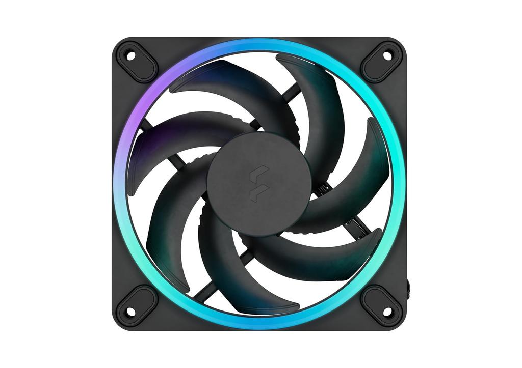 Fractal Design Momentum 12 RGB Black 120mm PC Case Fan FN2095 FD-F-MR1-1201