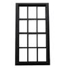 Lightweight Plastic Dollhouses Window 1/12 Scale Miniature Frames For Customizable Home Decors Projects