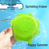 Silicone Water Spraying Frisbee - Outdoor Parent-Child Flying Disc Beach Toy