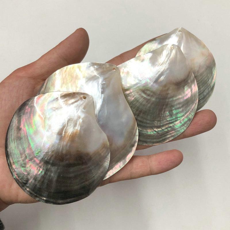 Natural Blacklip Pearl Irregular Pieces: Clothing Pendants, Charms, Caviar Dishes, Home Ornaments, DIY Accessories