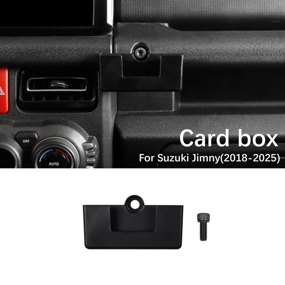 For Suzuki Jimny 2018 2025 Card Holder Interior Modification Universal Left Right 3 5 Door Compatible Accessories